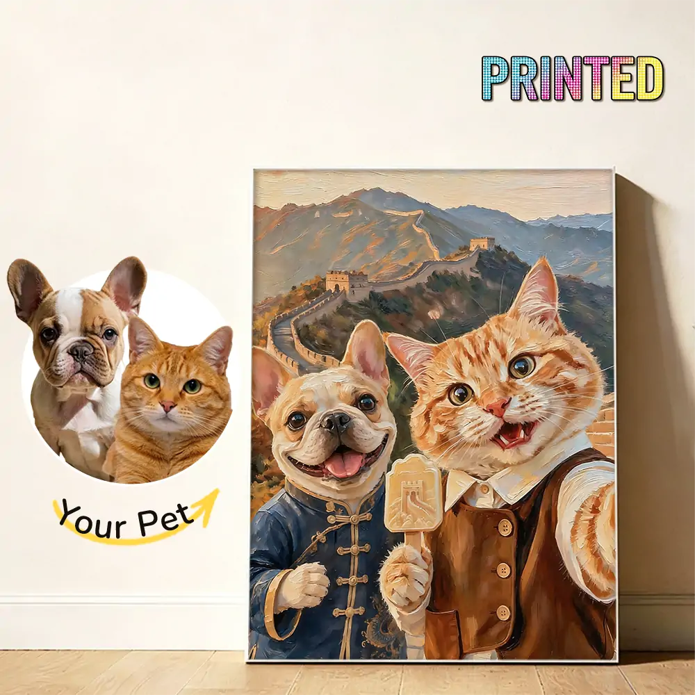Pet World‑Tour | Gallery-Printed Portrait