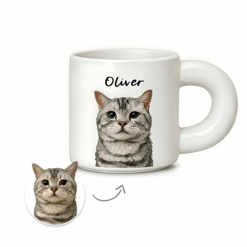 Custom Pet Portrait Mug