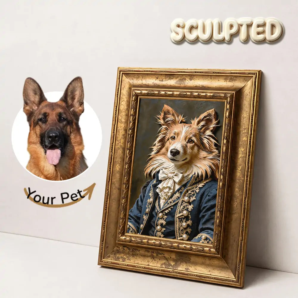 Gallery-Printed Portrait | Royal Pets