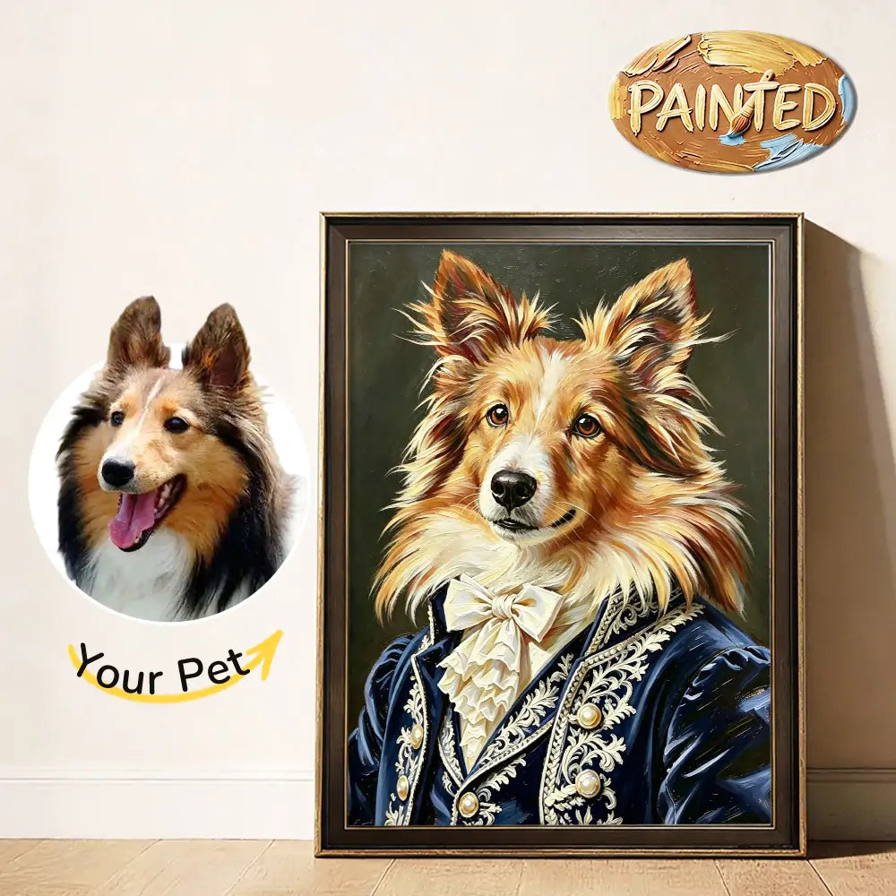 Royal Pets | 2D Hand-Painted Portrait