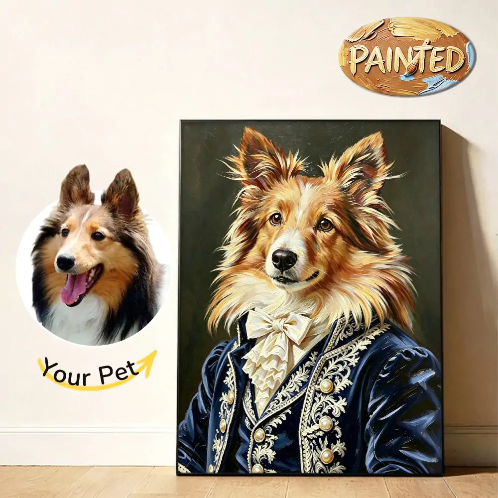 Royal Pets | 2D Hand-Painted Portrait