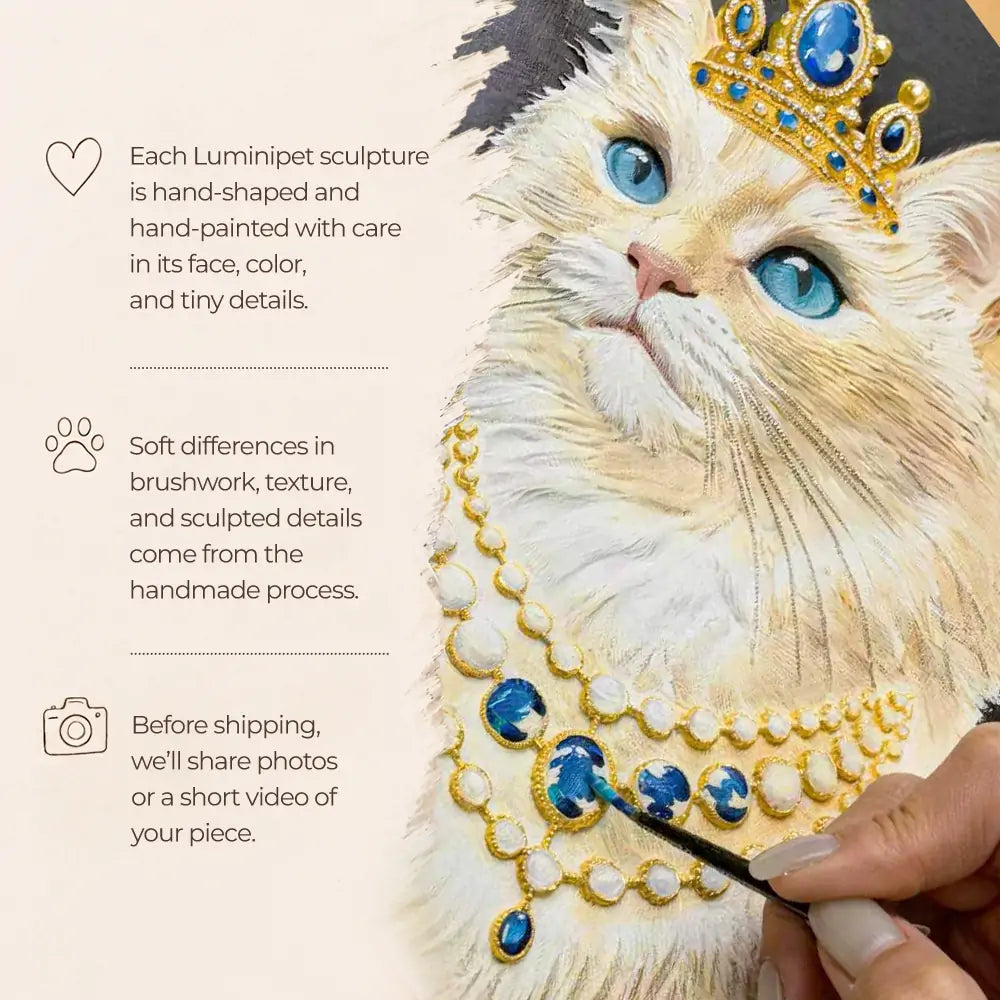 Pet World‑Tour | 3D Hand‑Sculpted Portrait