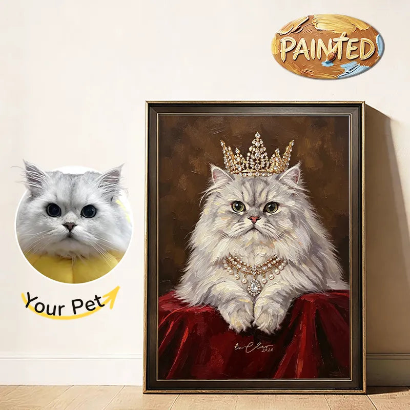 The Queen | Hand-painted Pet Portrait
