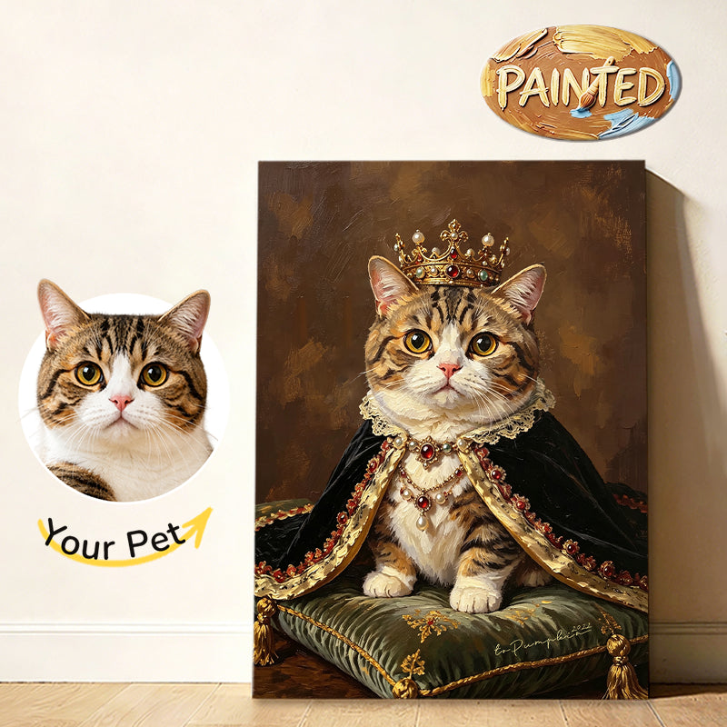 The King | Hand-painted Pet Portrait