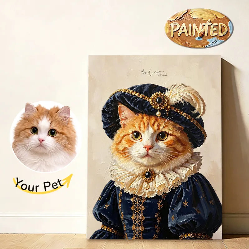 The Queen | Hand-painted Pet Portrait