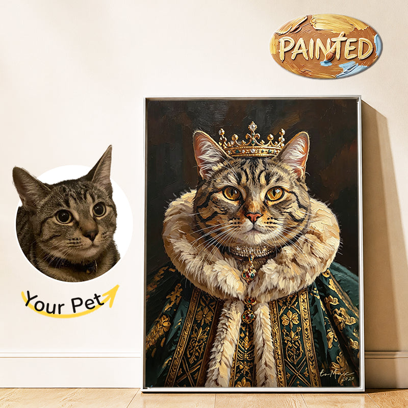 The King | Hand-painted Pet Portrait