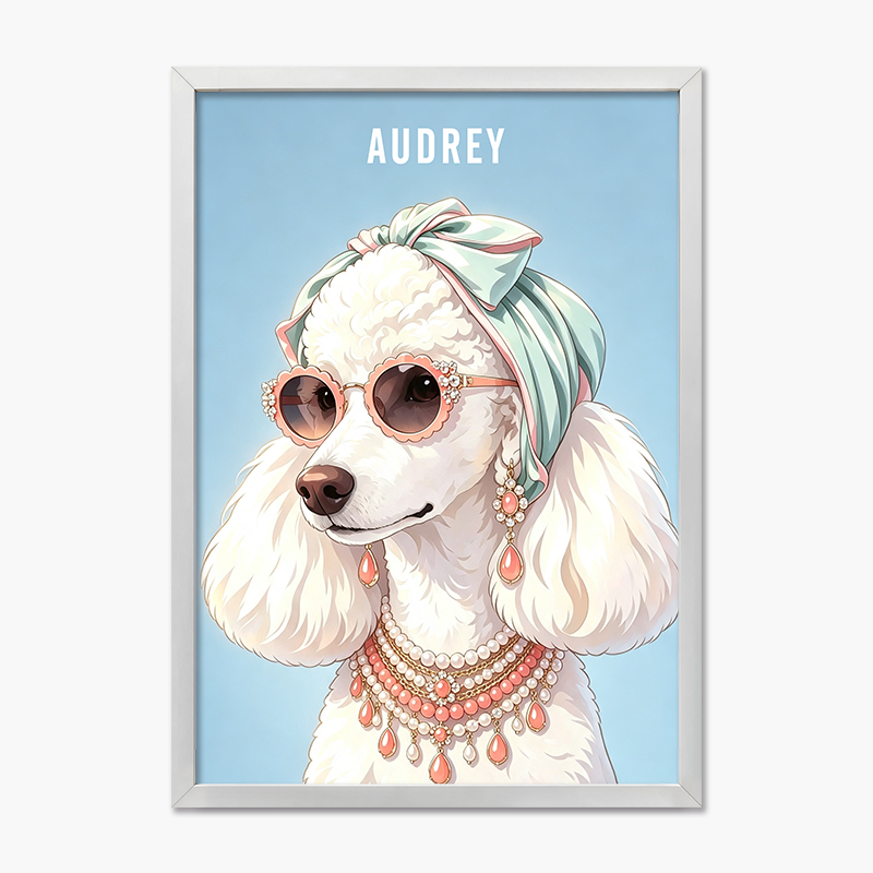 Supermodel | Pet Portrait Print
