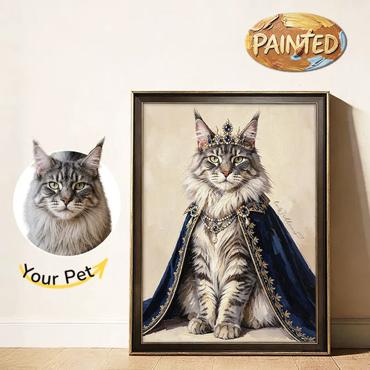 The Queen | Hand-painted Pet Portrait