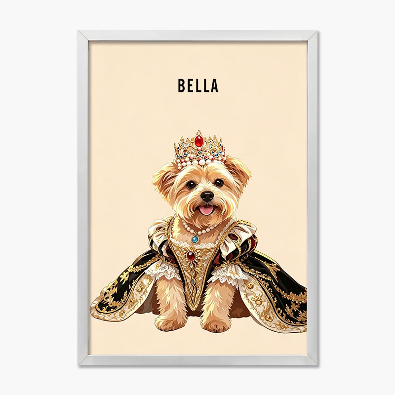 The Queen | Pet Portrait Print