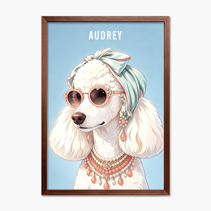 Supermodel | Pet Portrait Print