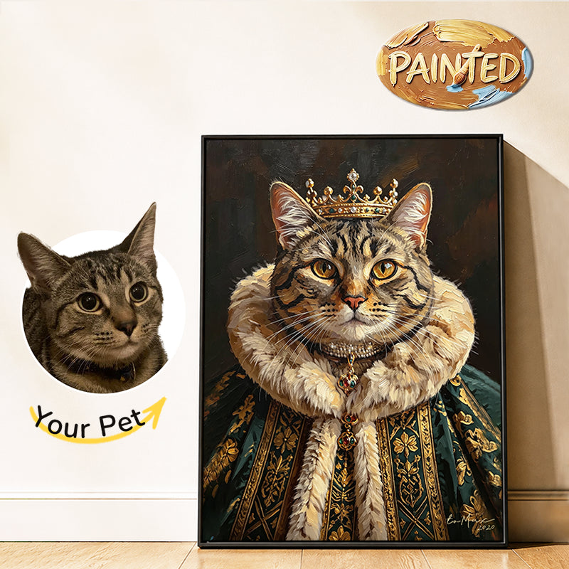 The King | Hand-painted Pet Portrait