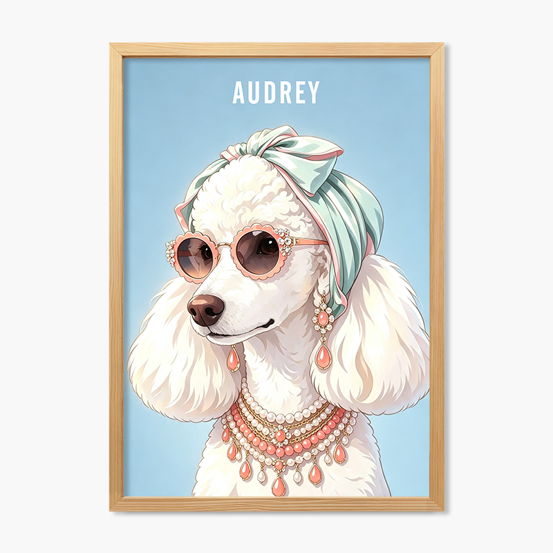 Supermodel | Pet Portrait Print