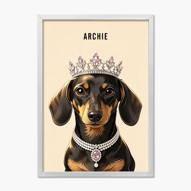 The King | Pet Portrait Print