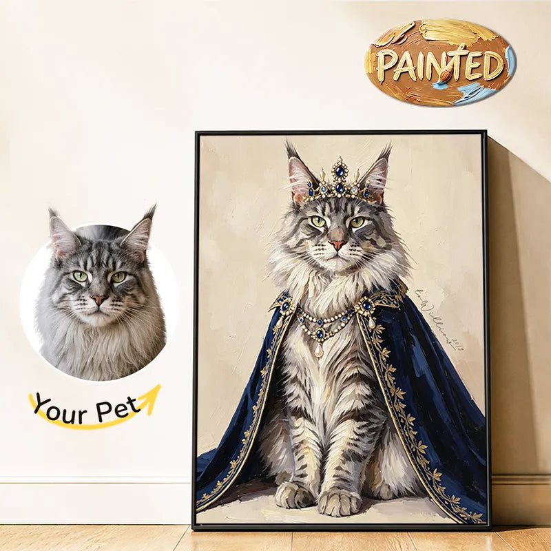 The Queen | Hand-painted Pet Portrait