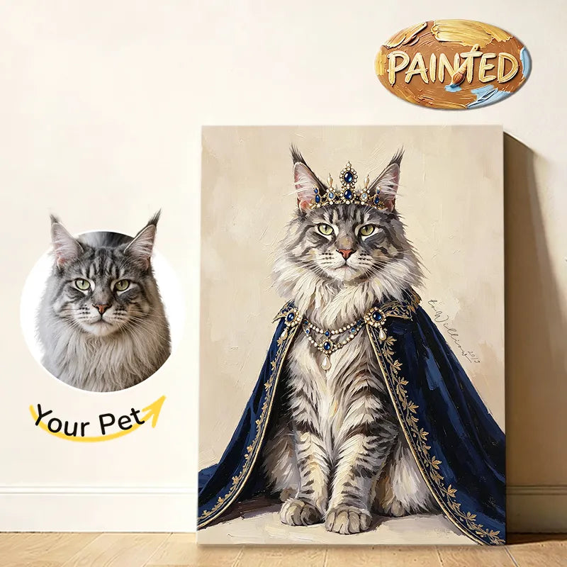 The Queen | Hand-painted Pet Portrait