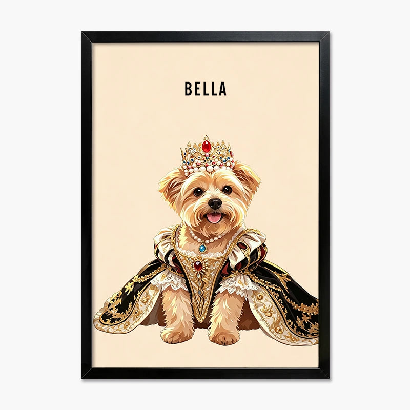 The Queen | Pet Portrait Print
