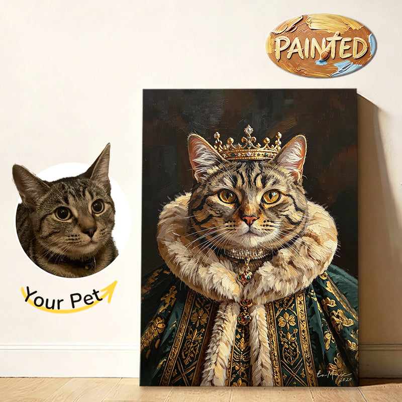 The King | Hand-painted Pet Portrait