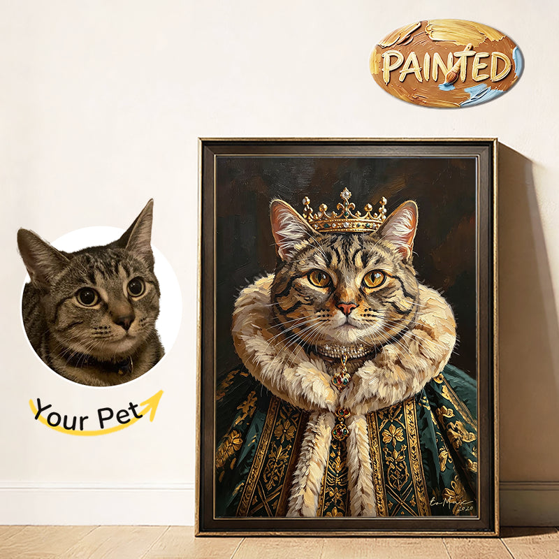 The King | Hand-painted Pet Portrait