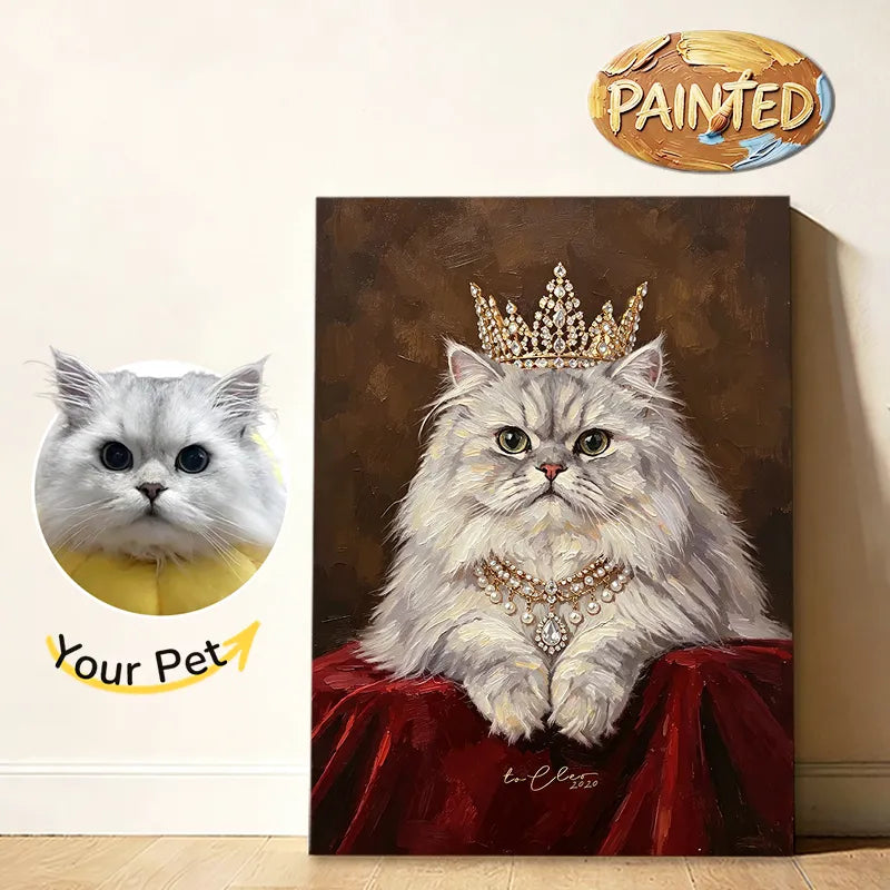 The Queen | Hand-painted Pet Portrait