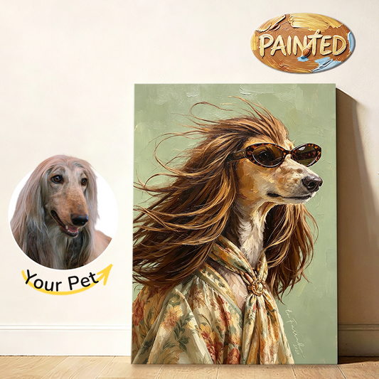 Supermodel | Hand-painted Pet Portrait