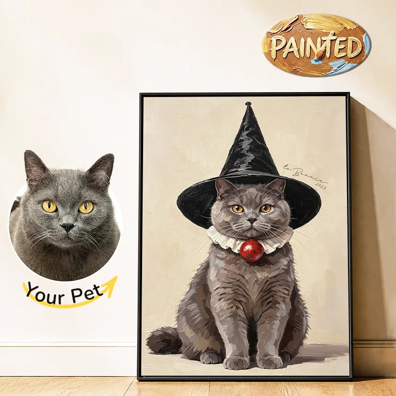 Witch | Hand-painted Pet Portrait
