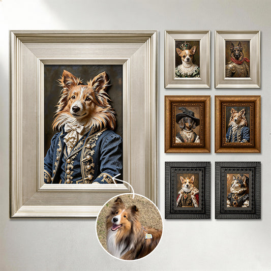 The Royal Collection | Custom Handmade Relief Pet Portrait