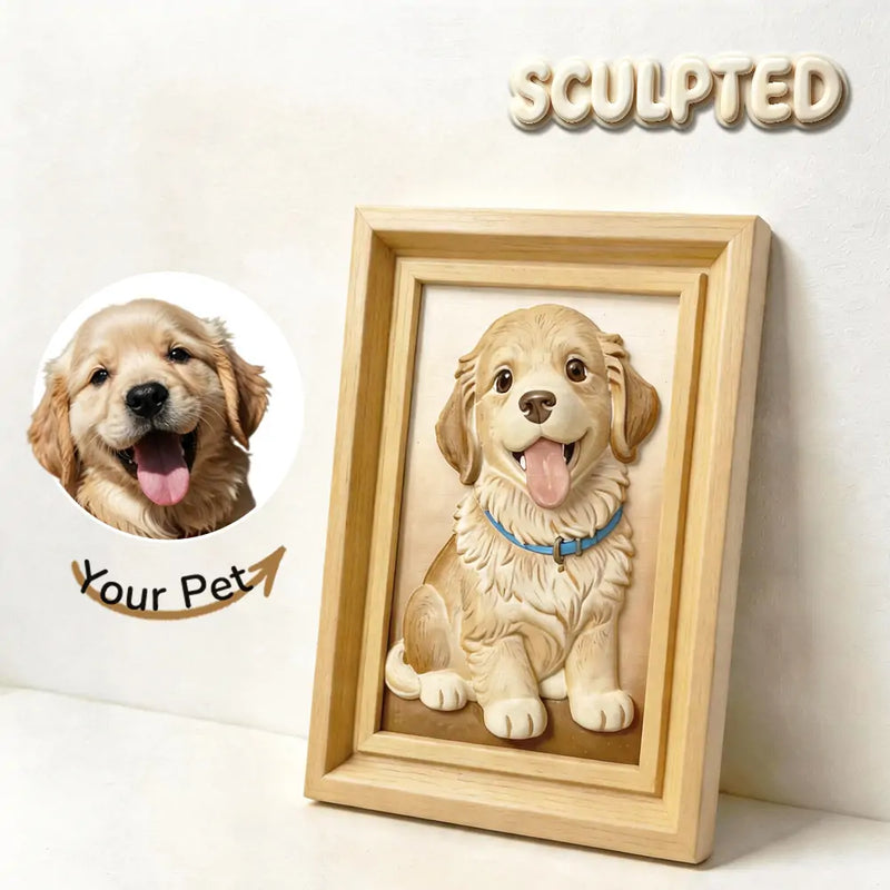 True-to-Life3D Handmade Relief Portrait