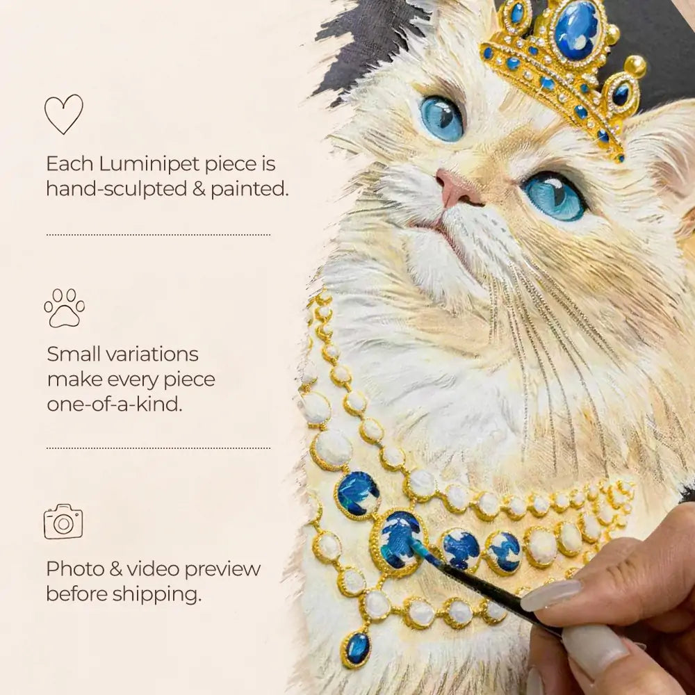 Royal Style | 3D Hand‑Sculpted Portrait