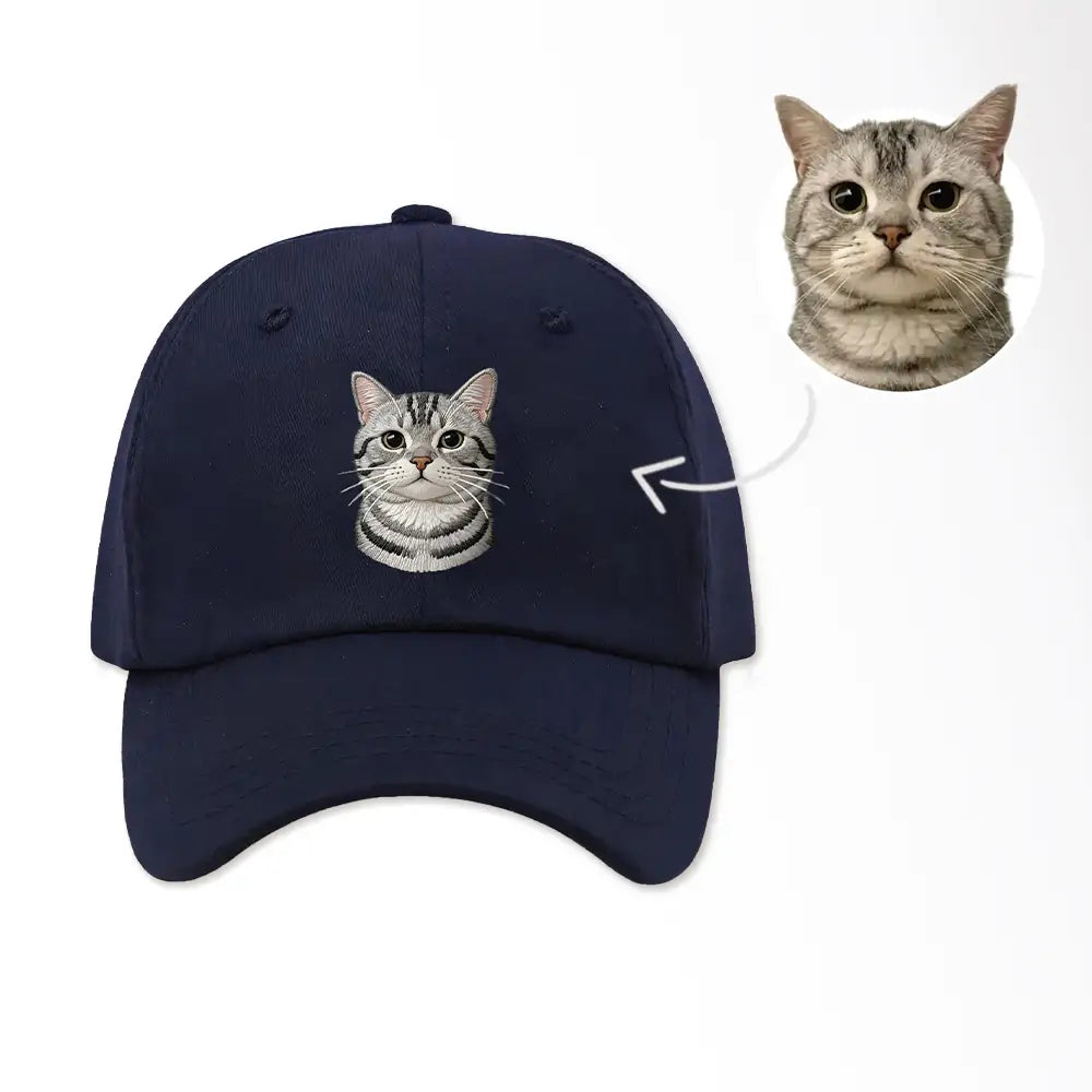 Custom Embroidered Pet Baseball Cap