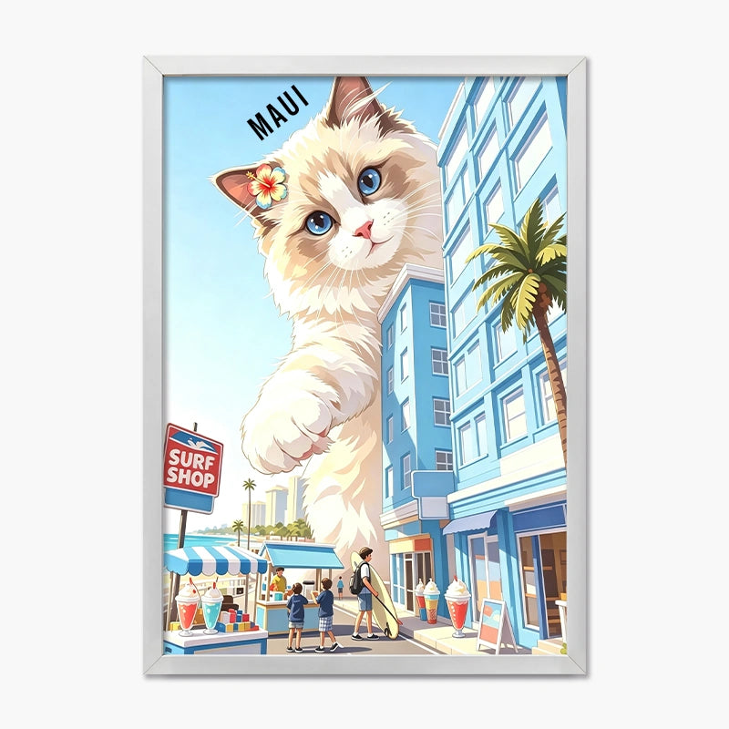 Honolulu, Hawaii | Pet Portrait Print