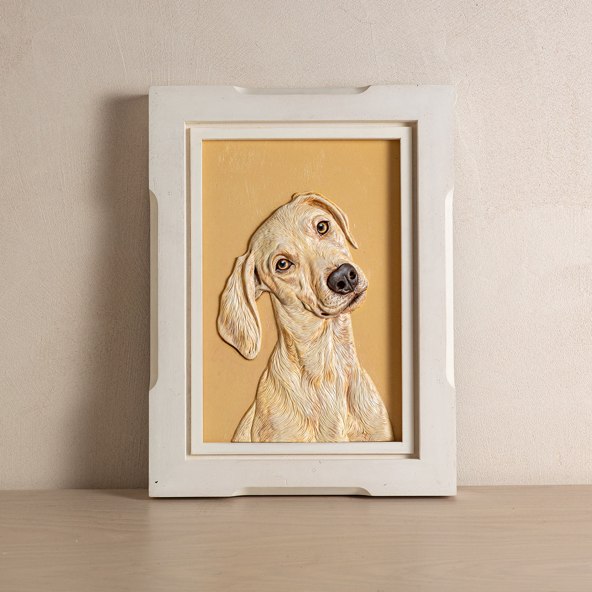 Realistic Pet Portrait | Hand-sculpted 3D Pet Portrait