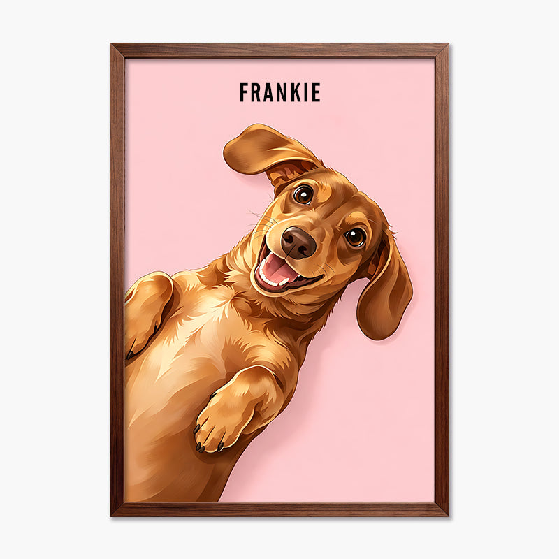 Modern Pet Portrait | Pet Portrait Print