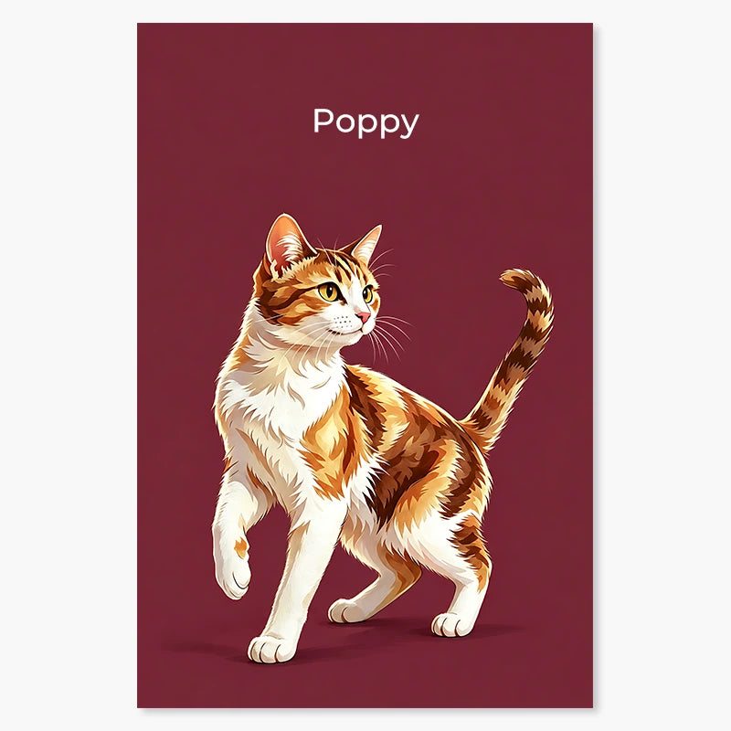 Modern Pet Portrait | Pet Portrait Print