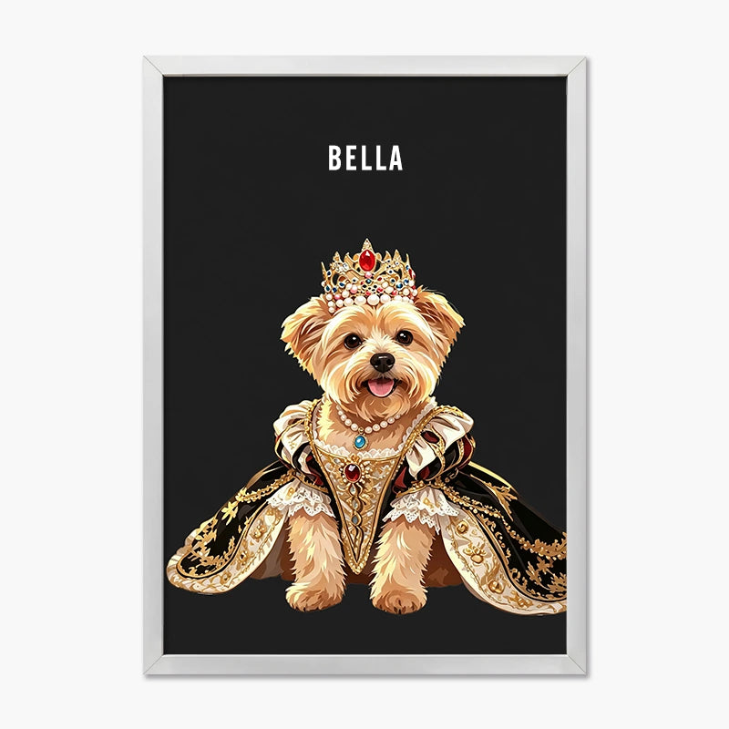 The Queen | Pet Portrait Print