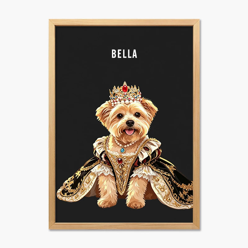 The Queen | Pet Portrait Print