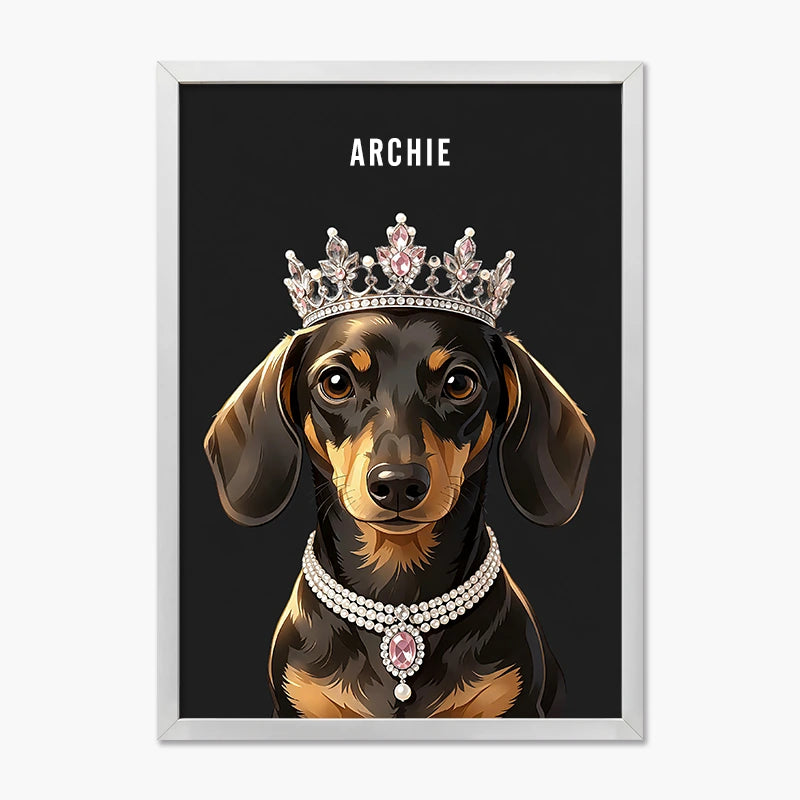 The King | Pet Portrait Print