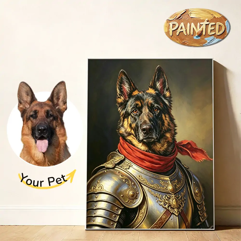 Royal Pets | 2D Hand-Painted Portrait