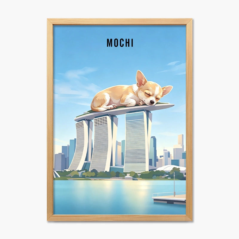 Singapore | Pet Portrait Print