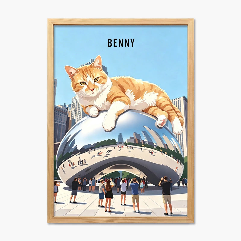 Chicago | Pet Portrait Print