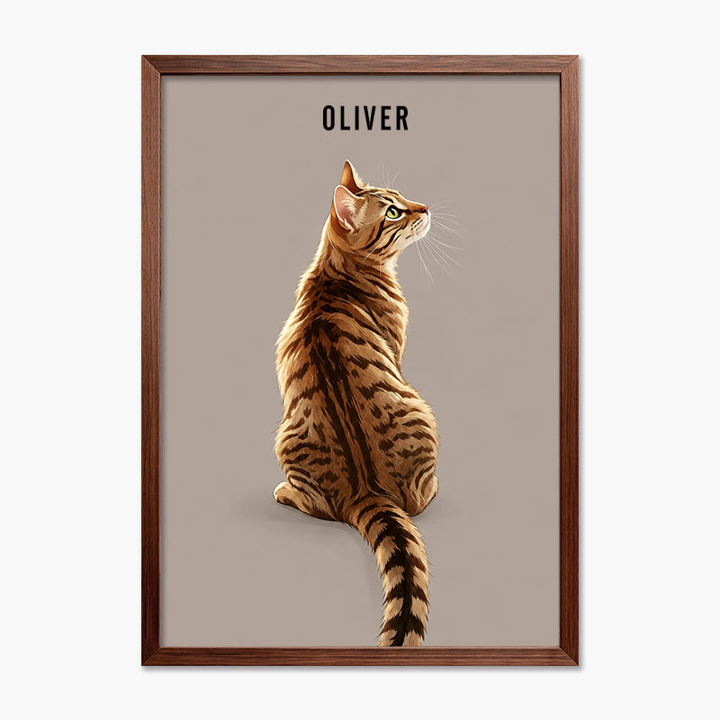 Modern Pet Portrait | Pet Portrait Print