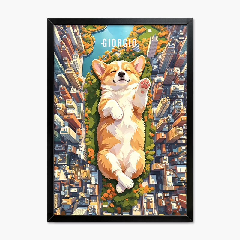 Central Oasis,New York | Pet Portrait Print