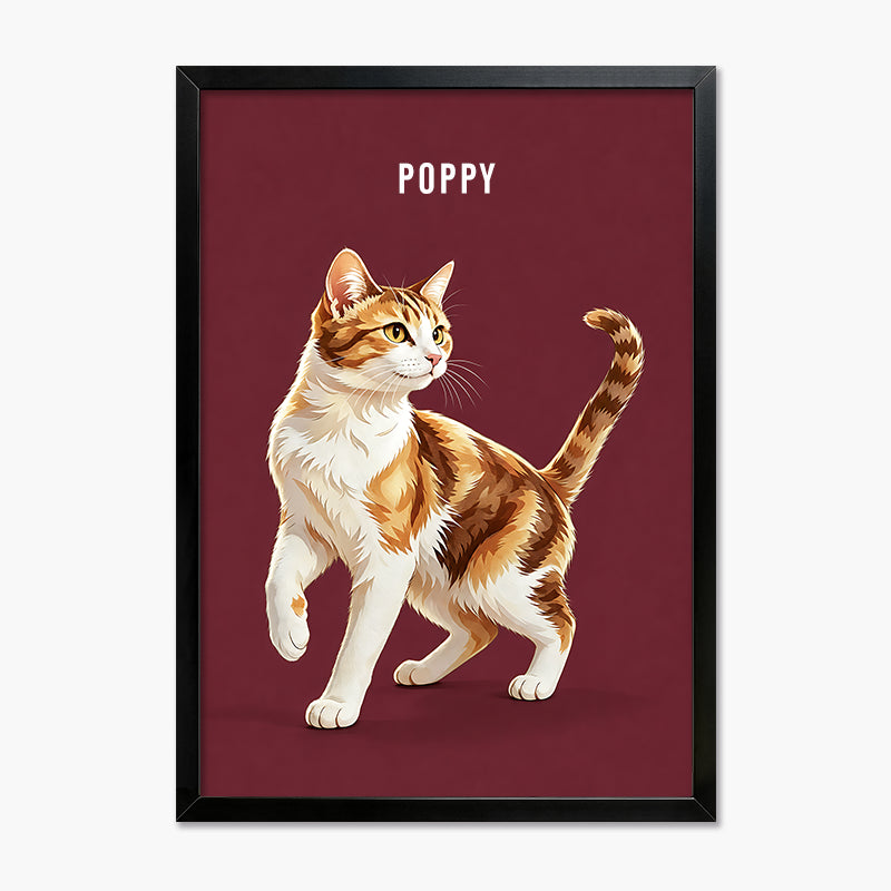 Modern Pet Portrait | Pet Portrait Print