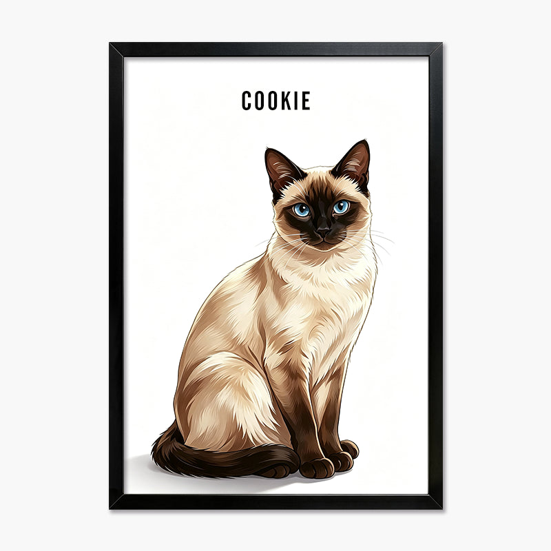 Modern Pet Portrait | Pet Portrait Print
