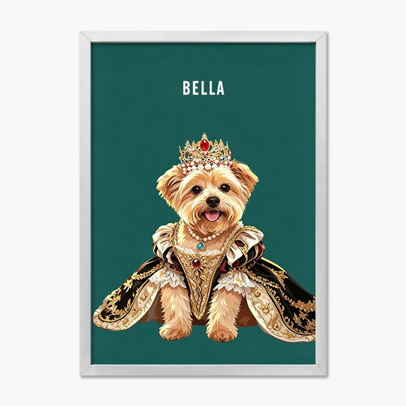 The Queen | Pet Portrait Print