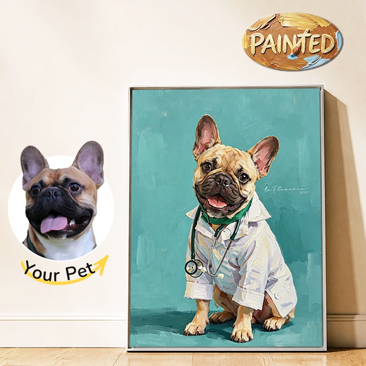 Doctor | Hand-painted Pet Portrait