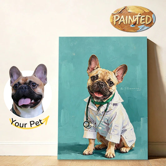 Doctor | Hand-painted Pet Portrait