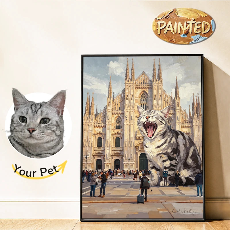 Duomo di Milano | Hand-painted Pet Portrait