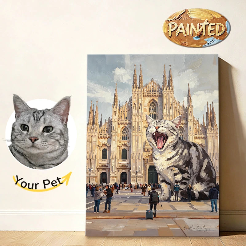 Duomo di Milano | Hand-painted Pet Portrait