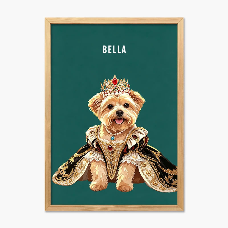 The Queen | Pet Portrait Print