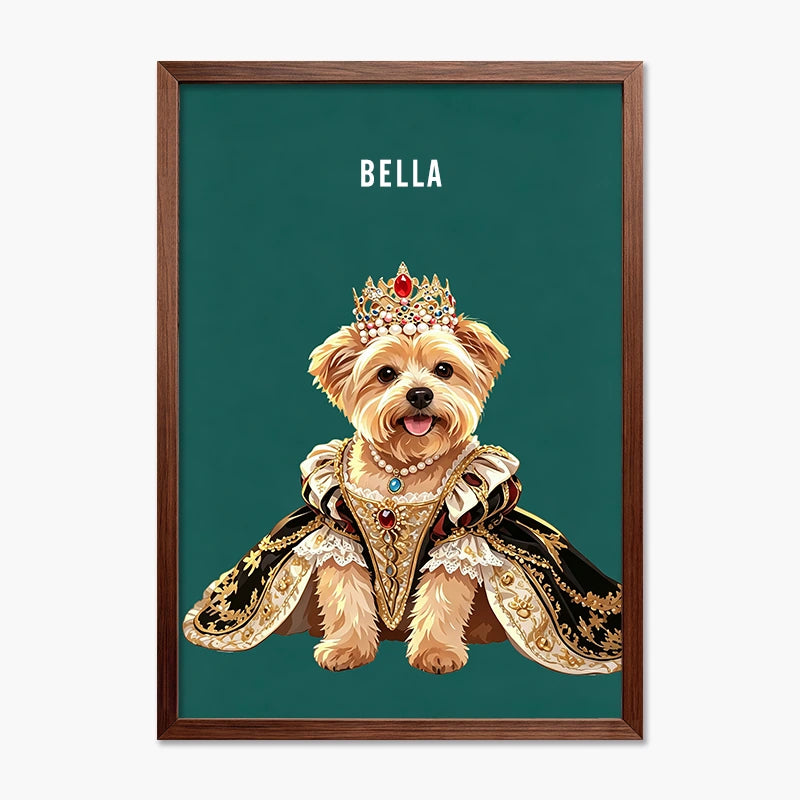 The Queen | Pet Portrait Print